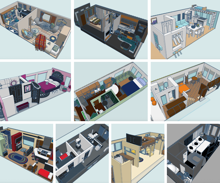 Tinkercad Challenge Roundup - Interior Design - Tinkercad