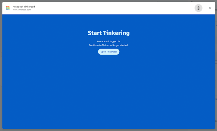 Tinkercad add-on for Google Classroom - Tinkercad
