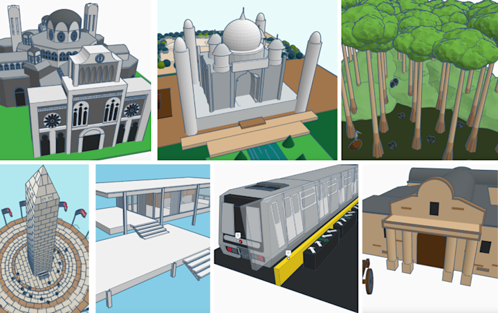 Tinkercad Challenges Roundup - Local Landmark and Dice Tower Sim Lab ...